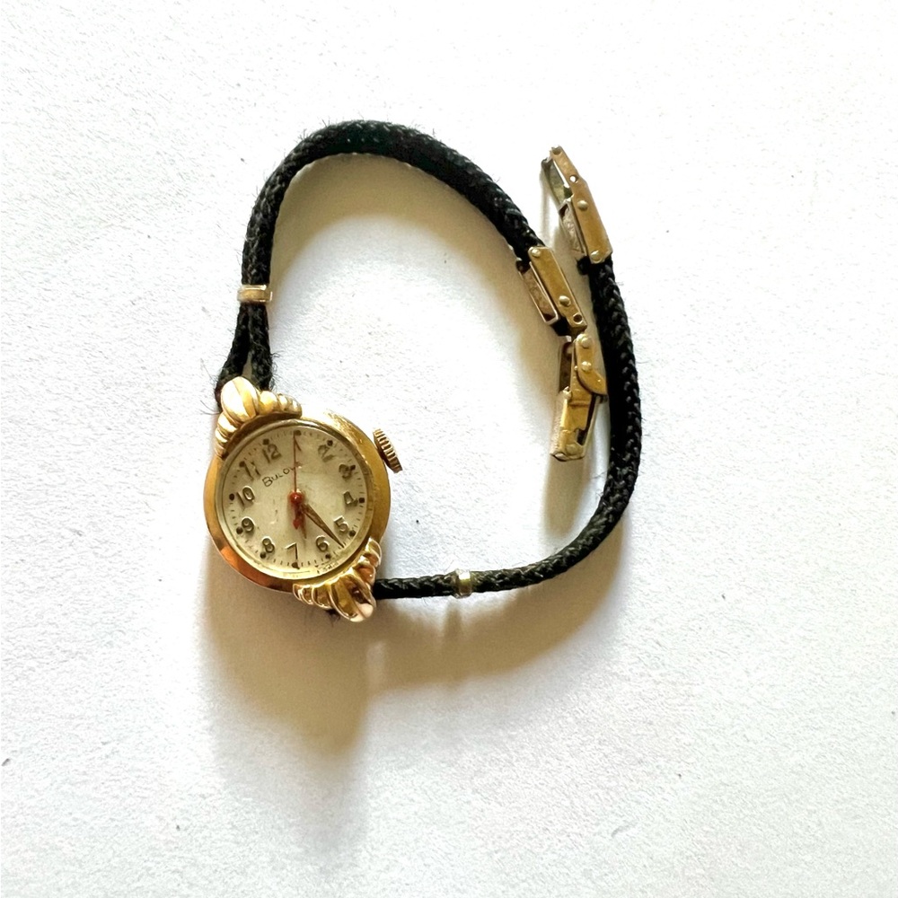 Vintage Bulova M7 10K RGP Bezel Women’s Watch –Working Needs Service